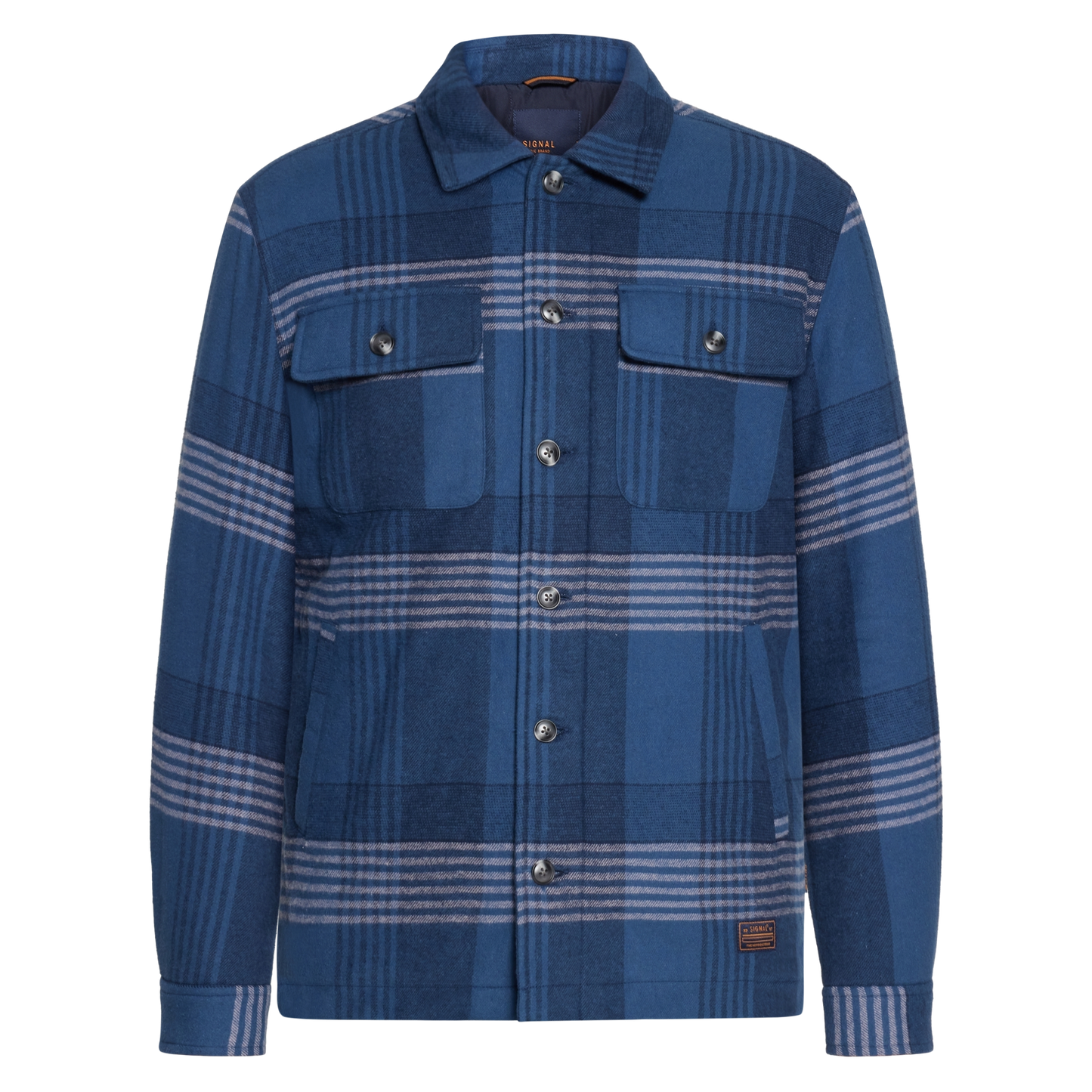 JesseSi Quilt Jacket - Deep Marine Melange