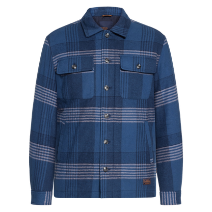 JesseSi Quilt Jacket - Deep Marine Melange