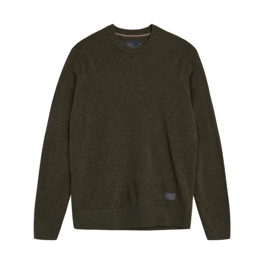 RiccoSI + Knit - Beluga green melange