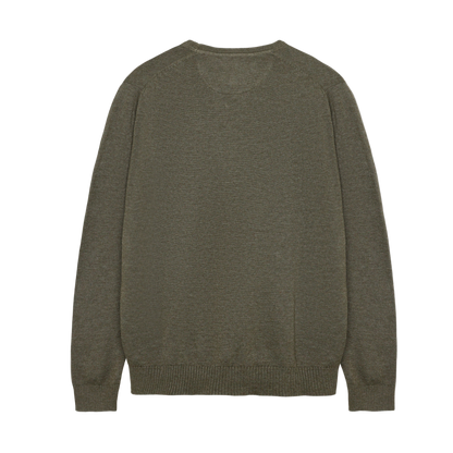 ViceSi Crew + Knit - Full Green Melange
