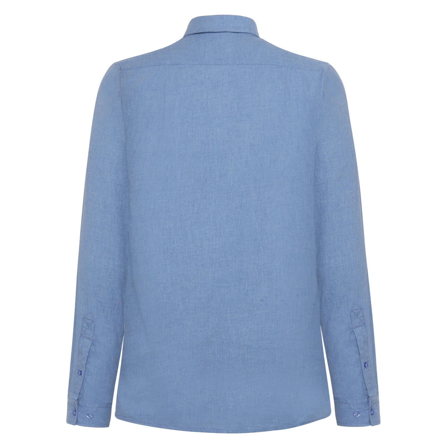 BendixSi Flannel L/S Shirts - Blue Largo Melange