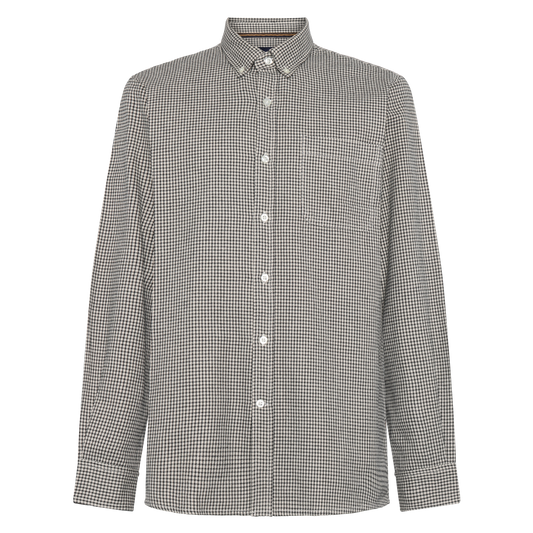 BlairSi Mini Check L/S Shirts - Black