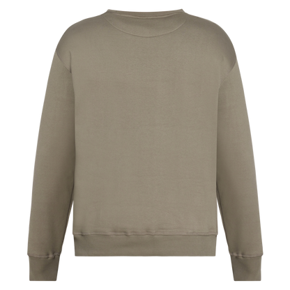 TimSi Crew Sweat Sweatshirt - Smokey Olive
